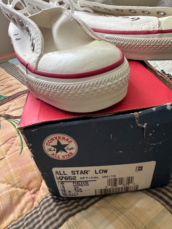 Vintage Converse All Star Made in USA New OS (defects) men’s size 9.5 with box main image 2